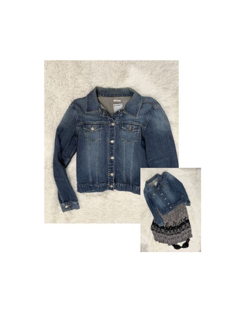 Old Navy Denim Jacket - Size Large (EUC)